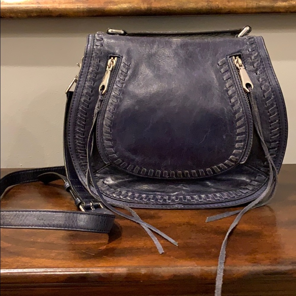 Authentic Rebecca Minkoff navy purse